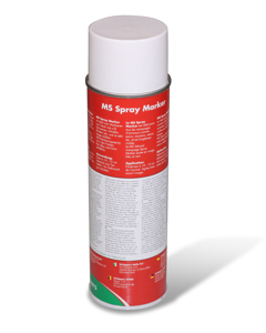 Marking spray 500ml red (1 box w/12 cans)